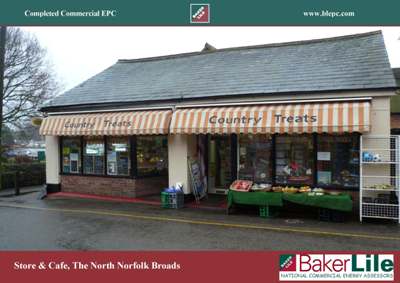 Commercial EPC Cafe & Shop North Norfolk Broads Norfolk_BakerLile_Energy_Surveyors_COMMERCIAL EPC PROVIDERS_www.blepc.com