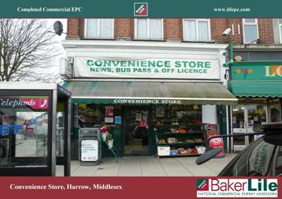 Commercial EPC Convenience Store Harrow Middlesex_BakerLile_Energy_Surveyors_COMMERCIAL EPC PROVIDERS_www.blepc.com