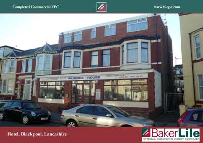 Commercial EPC HotelBlackpool Lancashire_BakerLile_Energy_Surveyors_COMMERCIAL EPC PROVIDERS_www.blepc.com