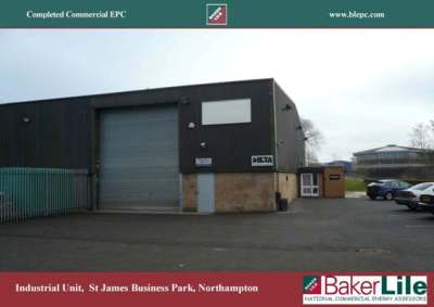 Commercial_EPC_Industrial_Unit_on_St_James_Business_Park_Northampton_BakerLile_Energy_Surveyors_COMMERCIAL EPC PROVIDERS_www.blepc.com