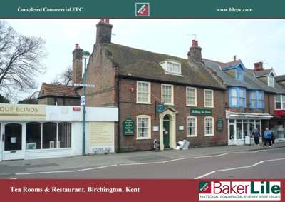 Commercial EPC Tea Rooms Cafe Birchington Ramsgate Kent_BakerLile_Energy_Surveyors_COMMERCIAL EPC PROVIDERS_www.blepc.com
